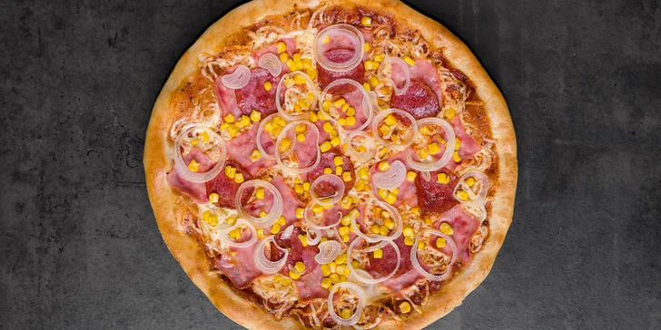 Jedna či dvě pizzy s rozvozem po Chrastavě a okolí: Salami, Hawaii, Diavol i další druhy