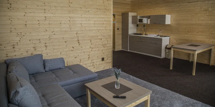 Komfortní apartmány s pláží u Vranovské přehrady s bazénem, saunou i lodičkami