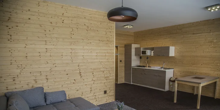 Komfortní apartmány s pláží u Vranovské přehrady s bazénem, saunou i lodičkami