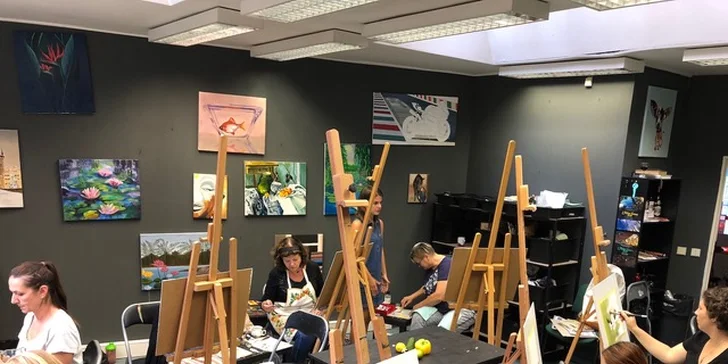 Kurz olejomalby: jednodenní workshop nebo 4 lekce na večerním kurzu