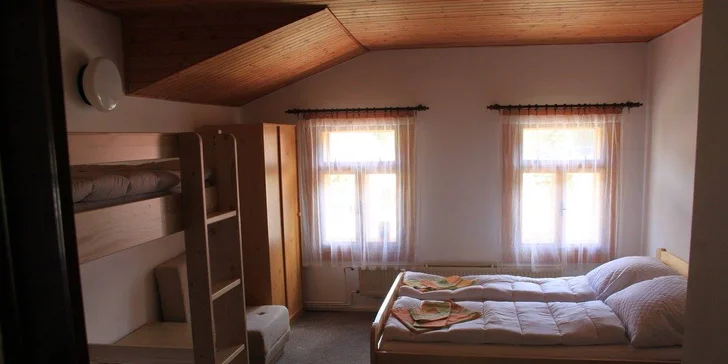 Pobyt na pomezí Jizerek a Krkonoš: snídaně či polopenze, sauna i půjčení elektrokol