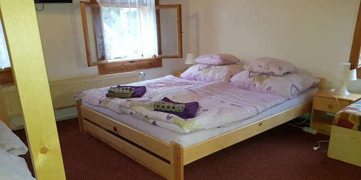 Pobyt na pomezí Jizerek a Krkonoš: snídaně či polopenze, sauna i půjčení elektrokol