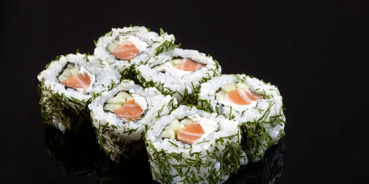 Velké vánoční či silvestrovské sushi menu s sebou