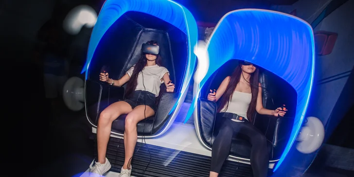 Zažijte zábavu budoucnosti: vstup na libovolný film v 9D Virtual Cinema pro 1 osobu