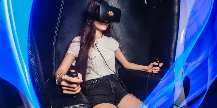 Zažijte zábavu budoucnosti: vstup na libovolný film v 9D Virtual Cinema pro 1 osobu