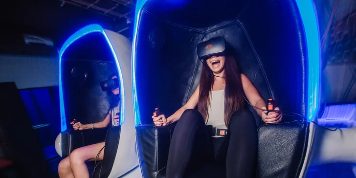 Zažijte zábavu budoucnosti: vstup na libovolný film v 9D Virtual Cinema pro 1 osobu