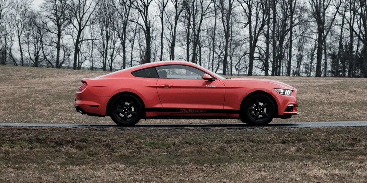 Zasedněte za volant nadupaného Fordu Mustang na 15 min. nebo třeba hodinu