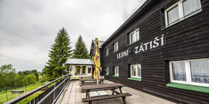 Aktivní pobyt v Krkonoších: hotel přímo na sjezdovce Vyhlídka, polopenze