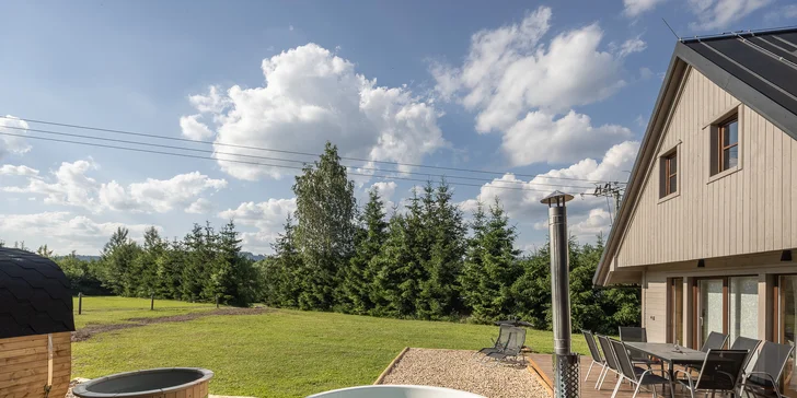 Krkonošský ráj u Vrchlabí: srub, vila či mobilní dům s privátním wellness