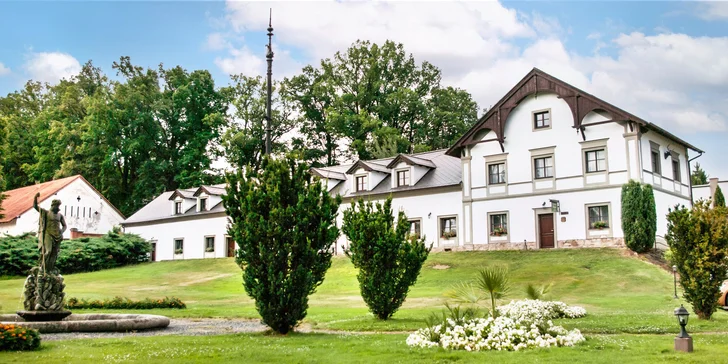 Pobyt v Golf Resortu Konopiště: snídaně, polopenze či plná penze, procedury a neomezený wellness