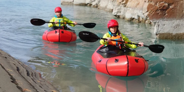 Plavba na packraftu skrz CHKO Litovelské Pomoraví pro dva: 3 hodiny a 8 km pod dohledem instruktora