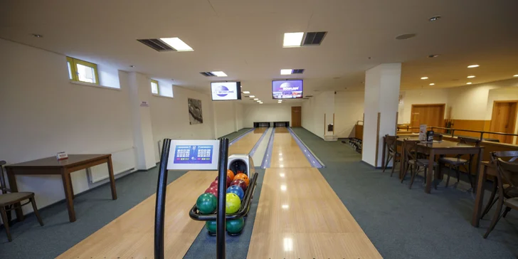 Jesenice v novém: pobyt na Křivoklátsku s all inclusive či polopenzí a sleva na relax i bowling