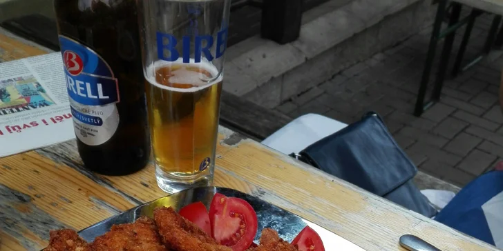 Pro dva i pro partu: 1 nebo 2 kg šťavnatých řízků v restauraci Pod Jasanem