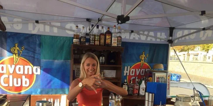 Jednodenní barmanský minikurz nebo 4denní Flair Bartending kurz