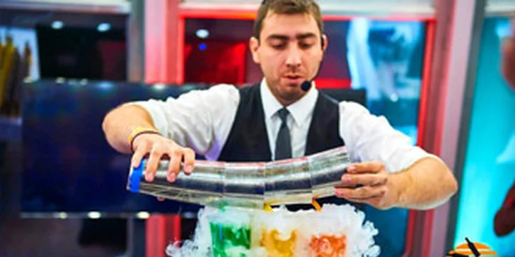 Jednodenní barmanský minikurz nebo 4denní Flair Bartending kurz
