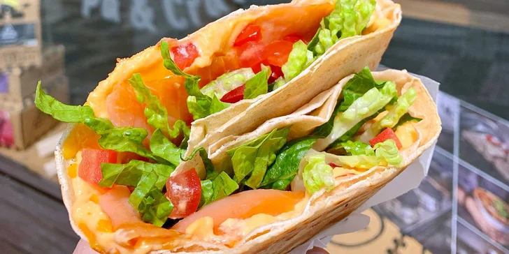 Sladké či slané potěšení v Mc. Crepa & Craft: palačinka dle výběru pro jednoho či pár