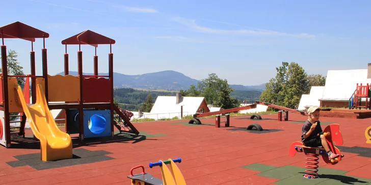 Apartmán v Beskydech pro 4 osoby: farmářská polopenze, bazén, sauna i sport