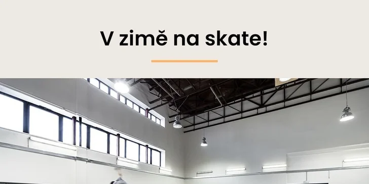 Vstup na skupinovou lekci skateboardingu pro děti od 6 do 15 let