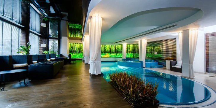 Pobyt v luxusním 5* hotelu v Řešově: designové pokoje, jídlo i wellness