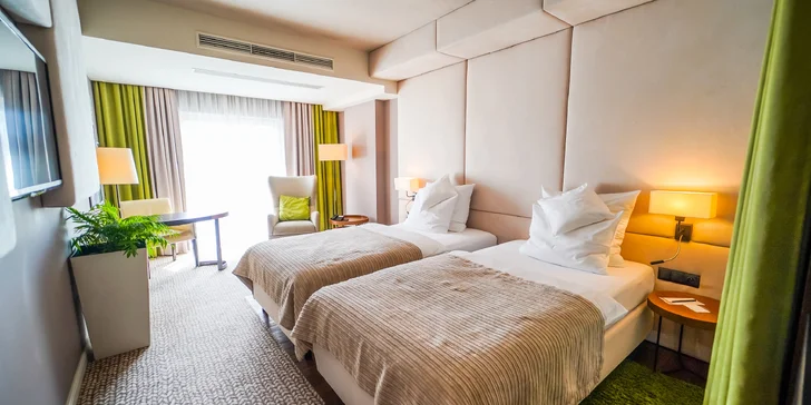 Luxusní hotel v polském Řešově: snídaně či polopenze, wellness a památky