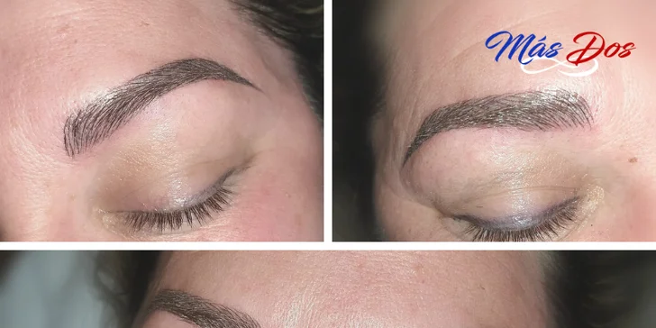 Permanentní make-up: horní a dolní linky, obočí i kontura a výplň rtů