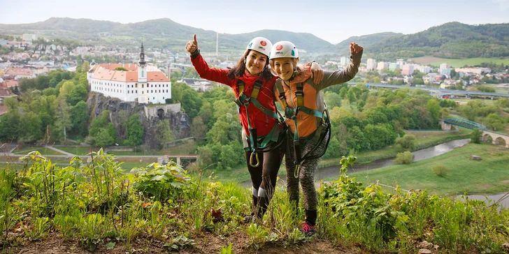 Via ferrata Pastýřská stěna: individuální kurz s průvodcem pro 2 osoby
