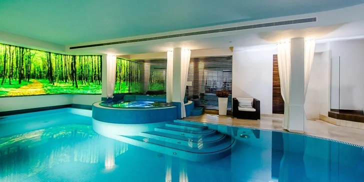 Pobyt v luxusním 5* hotelu v polském Řešově: velké pokoje, jídlo i wellness