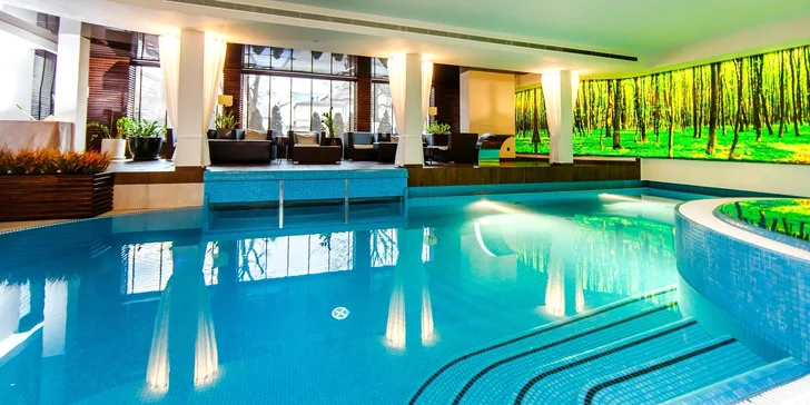 Pobyt v luxusním 5* hotelu v Řešově: designové pokoje, jídlo i wellness