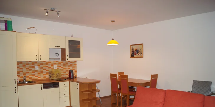 Aktivní rodinná dovolená v apartmánech v Krušnohoří u lanovky