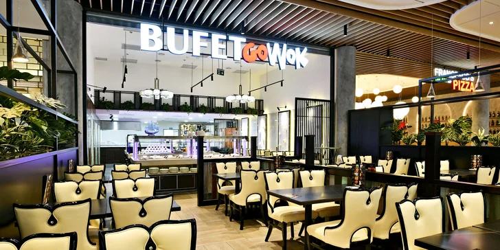 Snězte, co můžete v Bufet GoWok na Smíchově: luxusní sushi, wok i grill speciality a nápoj