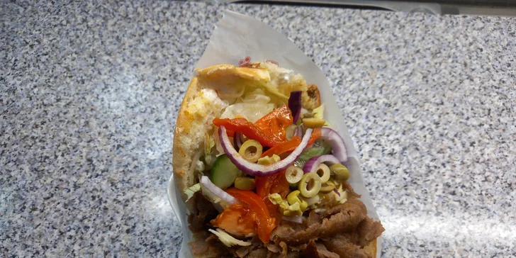 Šiš kebab, döner, dürüm i masový mix grill s přílohou pro 1 nebo 2 osoby
