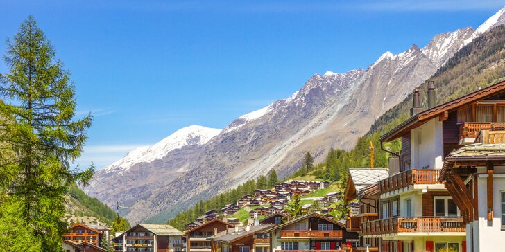 Na vrcholky švýcarských hor: 4denní zájezd k Matterhornu i na Titlis