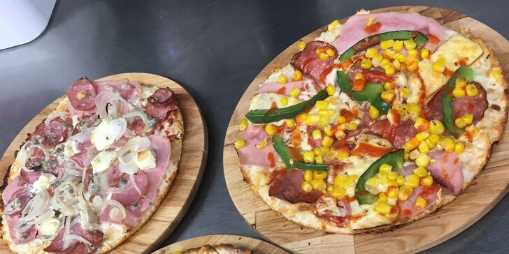 Minipizza z PUNK FOOD bistra: 22 cm, výběr z 5 druhů