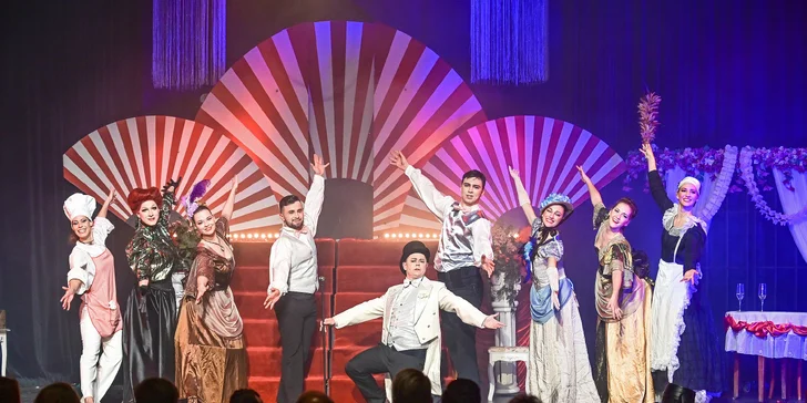 Dvě vstupenky na jedinečné varieté vystoupení Kabaretní Féerie