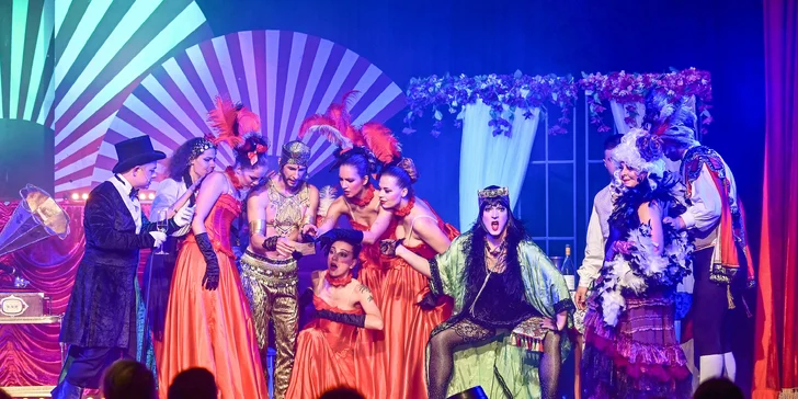 Dvě vstupenky na jedinečné varieté vystoupení Kabaretní Féerie