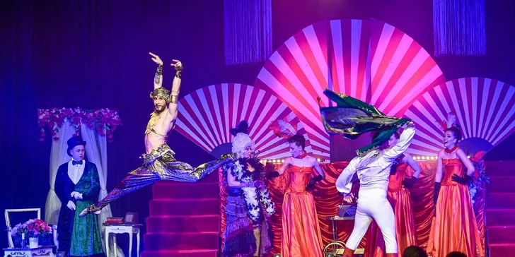 Dvě vstupenky na jedinečné varieté vystoupení Kabaretní Féerie