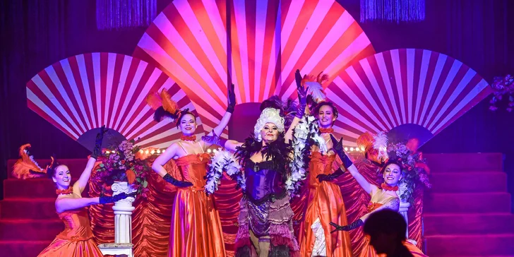 Dvě vstupenky na jedinečné varieté vystoupení Kabaretní Féerie