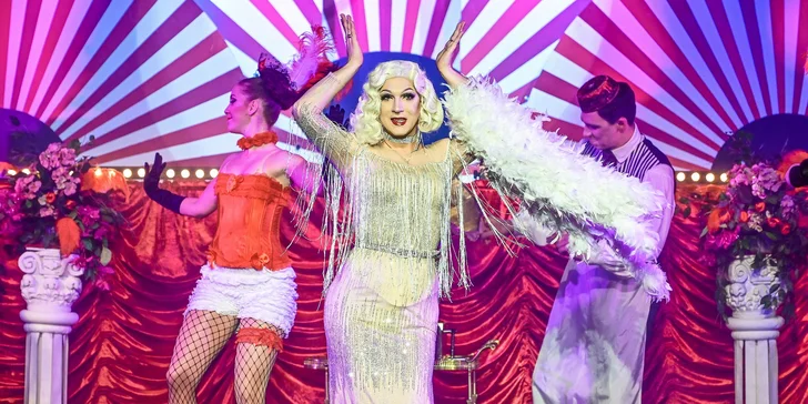 Dvě vstupenky na jedinečné varieté vystoupení Kabaretní Féerie