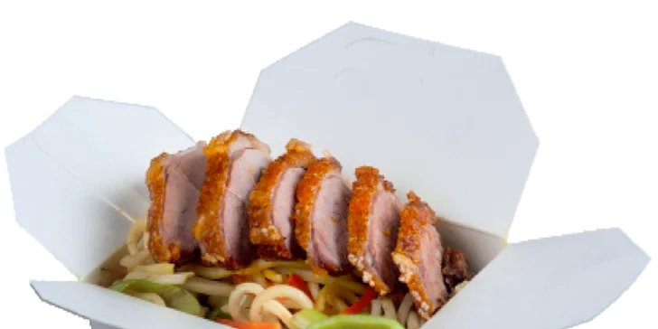 Rychlé a dobré jídlo: klasický nebo speciální noodle box podle výběru
