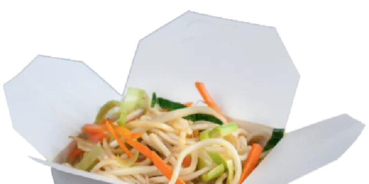 Rychlé a dobré jídlo: klasický nebo speciální noodle box podle výběru