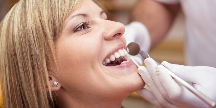 Zirkonová zubní korunka pro krásný úsměv: konzultace, rentgen, broušení i výběr odstínu