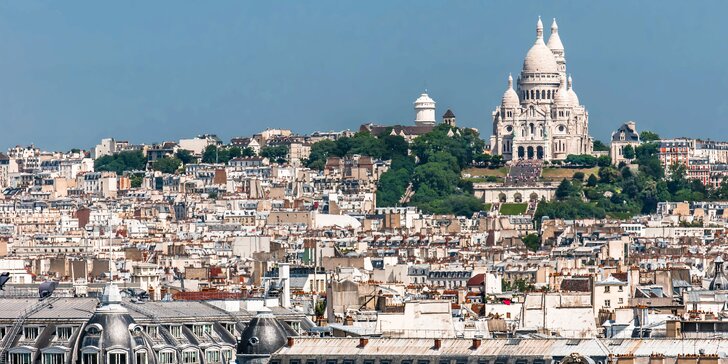Zažijte město zamilovaných na vlastní kůži: Paříž na 1 noc se snídaní, vč. dopravy a služeb průvodce