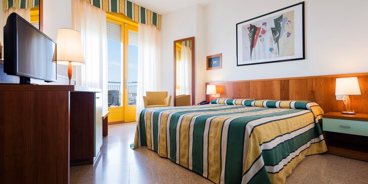 4* dovolená v Bibione: ubytování s bufetovou polopenzí, 300 m od pláže