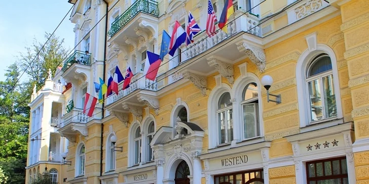 Odpočiňte si v Mariánských Lázních: 4* hotel, polopenze i wellness procedury