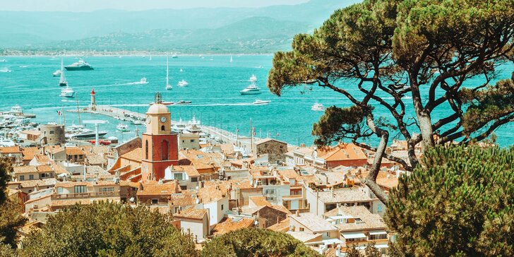 Pětidenní zájezd do Provence a St. Tropez vč. přespání v hotelu a snídaně