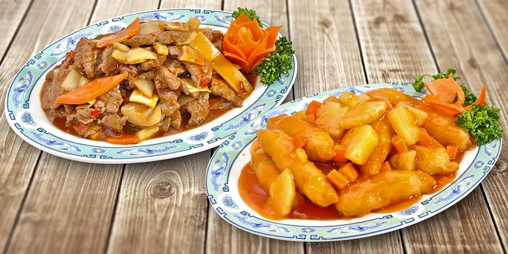 Čínská restaurace v 18. patře: dárkový voucher na menu v hodnotě 400 Kč