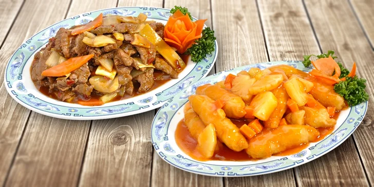 Čínská restaurace v 18. patře: dárkový voucher na menu v hodnotě 400 Kč