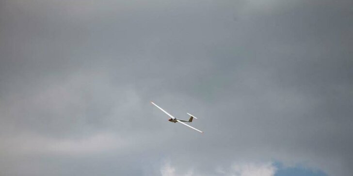 Vyhlídkový let bezmotorovým kluzákem nad Kutnou Horou či Sázavou