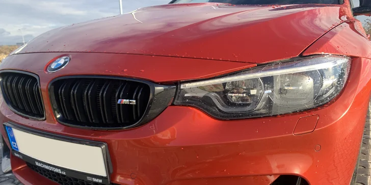 BMW M3 Competition: spolujízda i řízení na letištní dráze