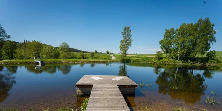Luxusní 4* pobyt na Vysočině uprostřed přírody: wellness, polopenze i zábava